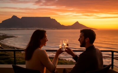 Escape to romantic getaway near cape town for sunset vows and ocean views